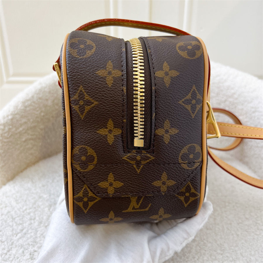 LV Cite Handbag in Monogram Canvas and GHW