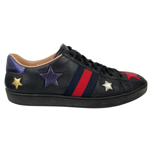 Women's Ace Metallic Star Low Trainers Navy Size EU 39 / UK 6