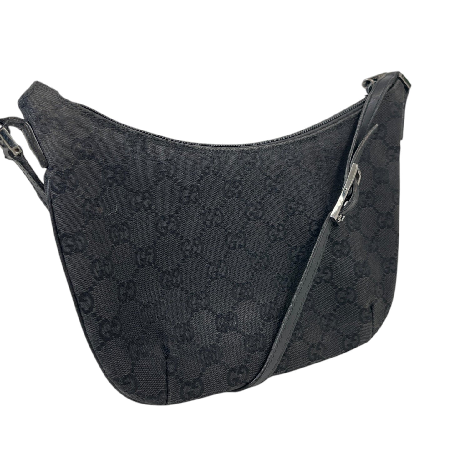 Women's Gg Supreme Canvas Handbag Black