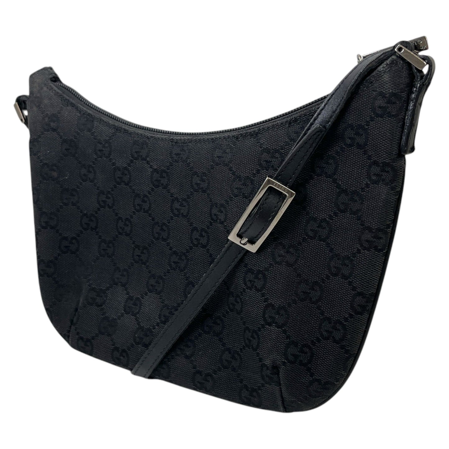 Women's Gg Supreme Canvas Handbag Black