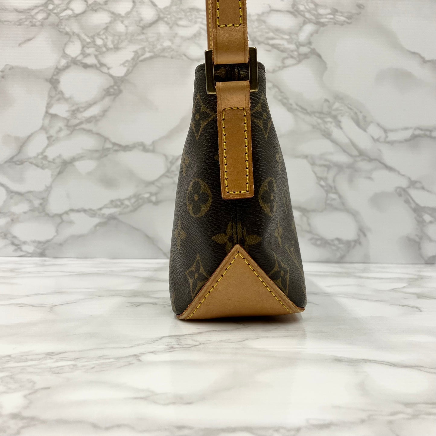 LOUIS VUITTON Trotter monogram shoulder bag