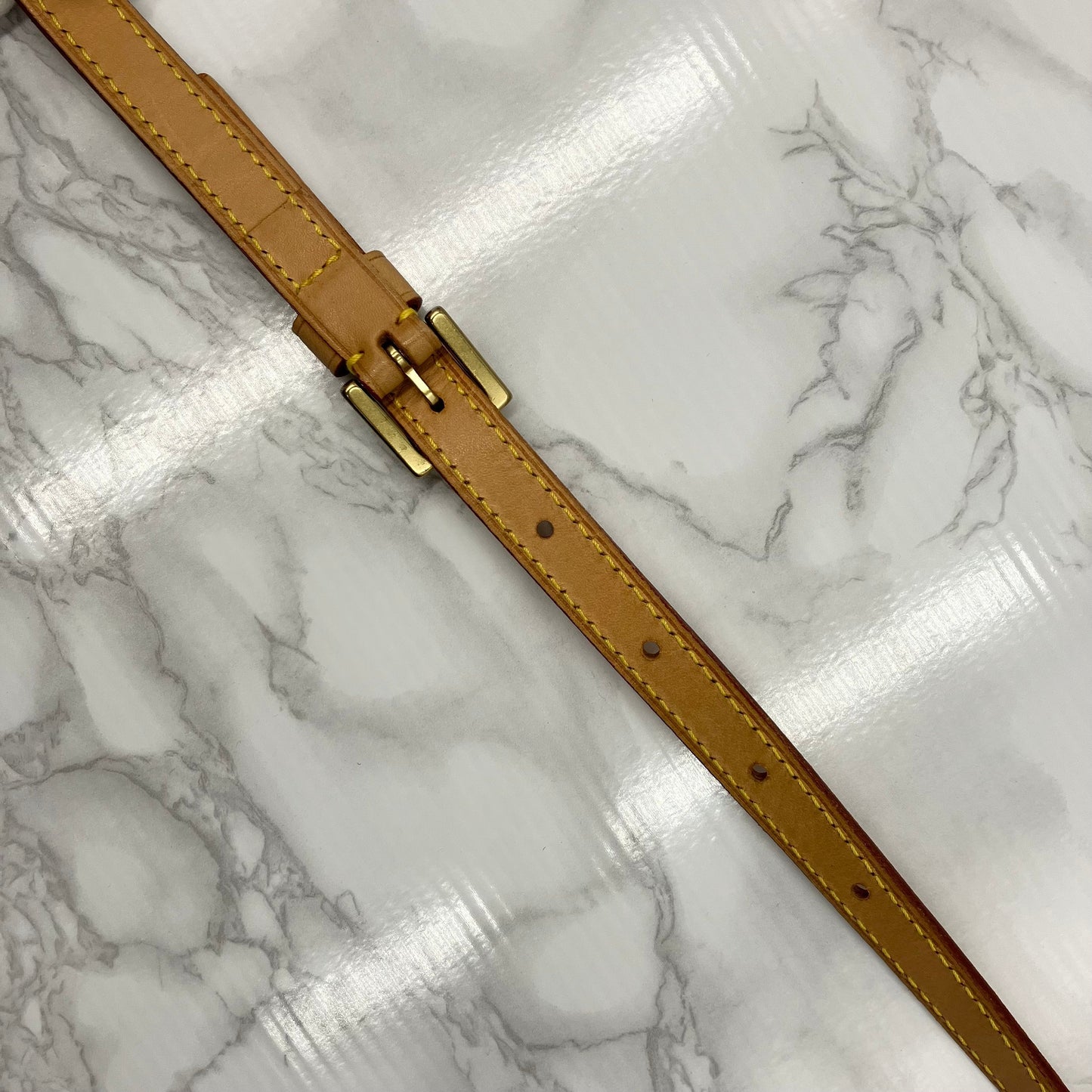 LOUIS VUITTON Trotter monogram shoulder bag