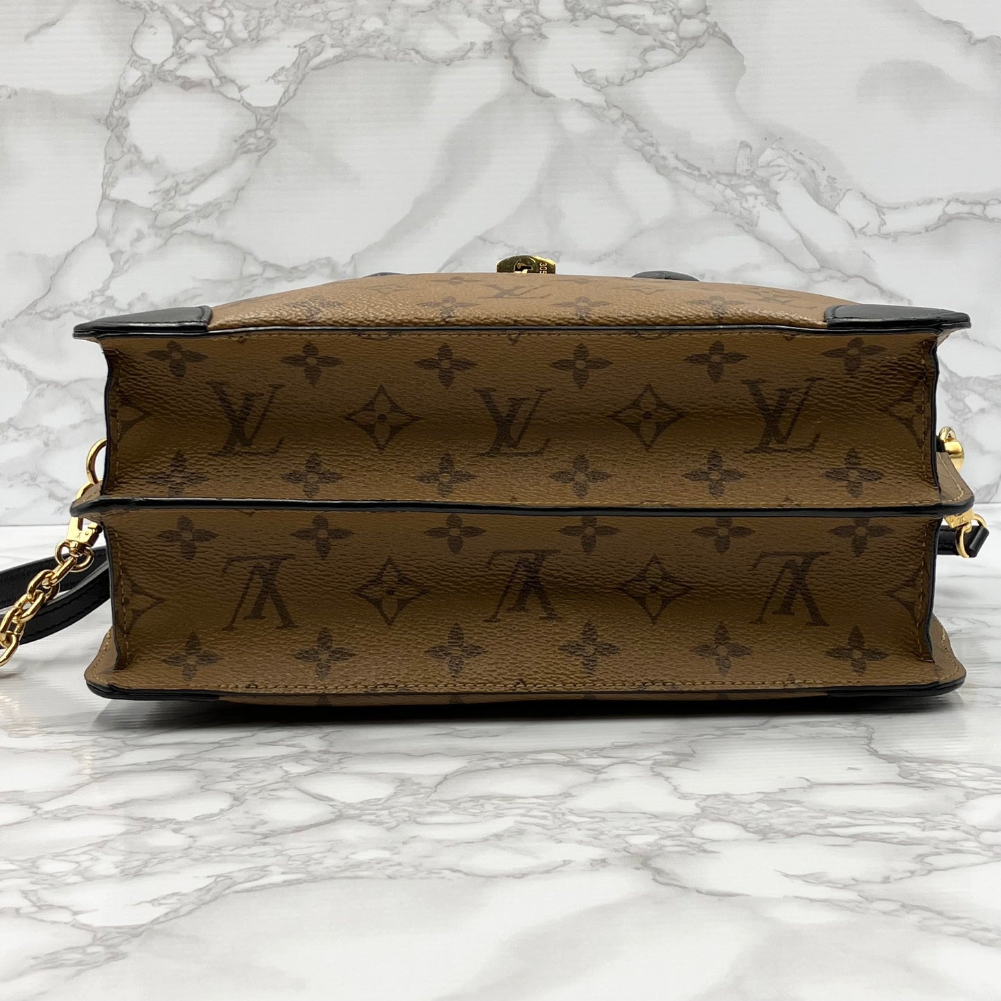 LOUIS VUITTON Monogram Reverse City Maru 2way Shoulder bag