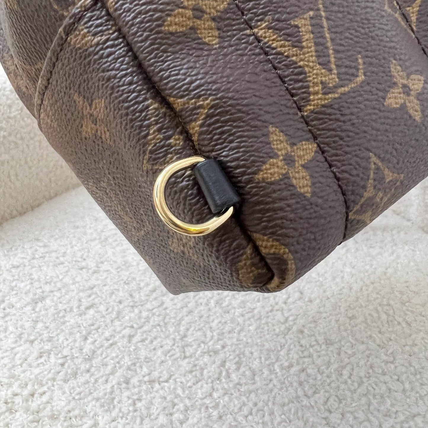 LV Palm Springs Mini Backpack in Monogram Canvas GHW