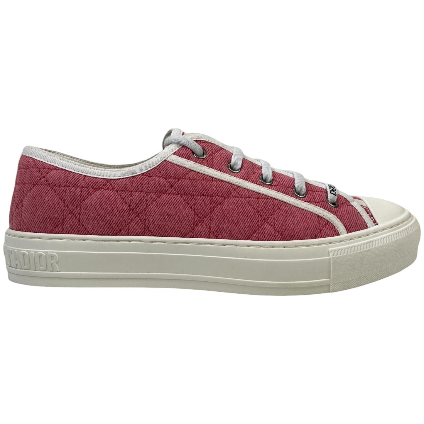 Women's Walk'N'Dior Cloth Low Trainers Pink Size EU 41 / UK 8