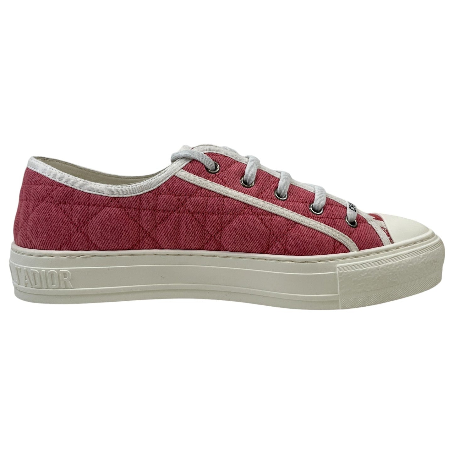 Women's Walk'N'Dior Cloth Low Trainers Pink Size EU 41 / UK 8