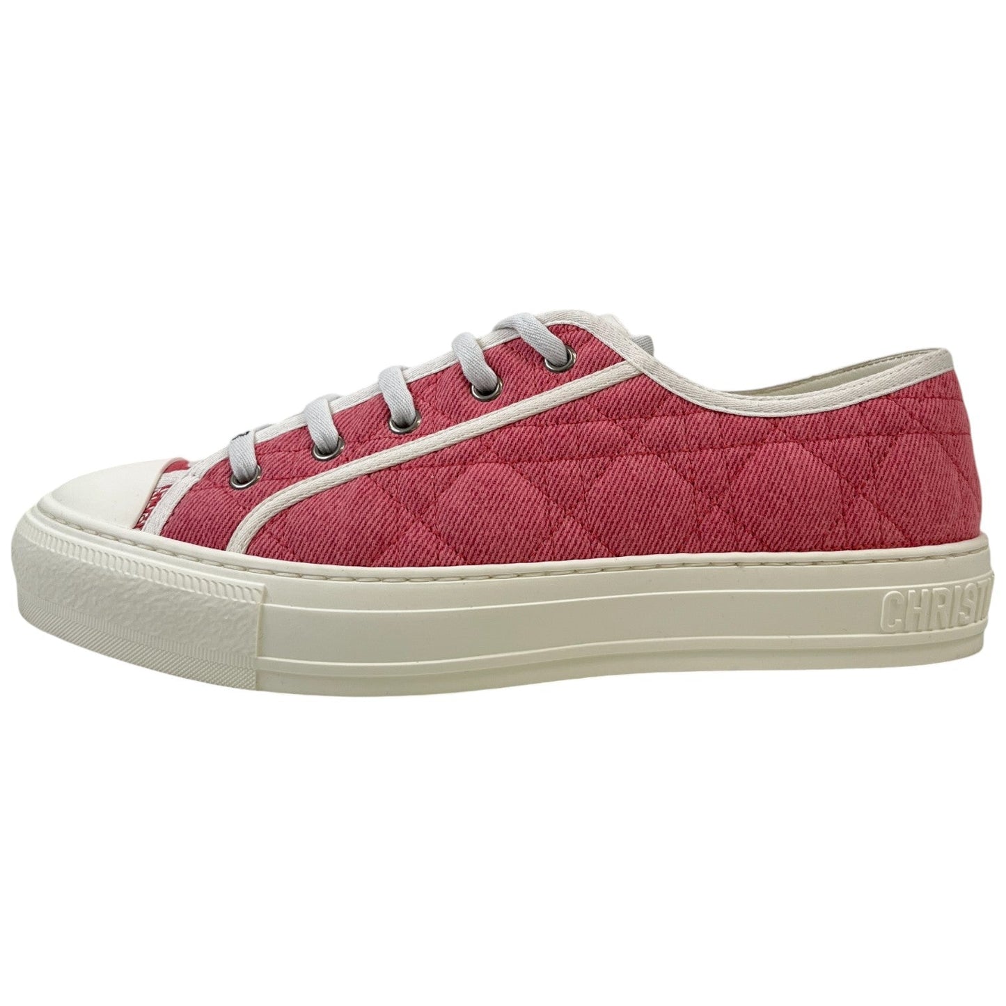 Women's Walk'N'Dior Cloth Low Trainers Pink Size EU 41 / UK 8