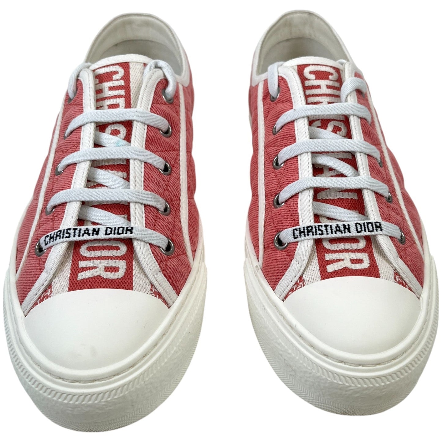 Women's Walk'N'Dior Cloth Low Trainers Pink Size EU 41 / UK 8