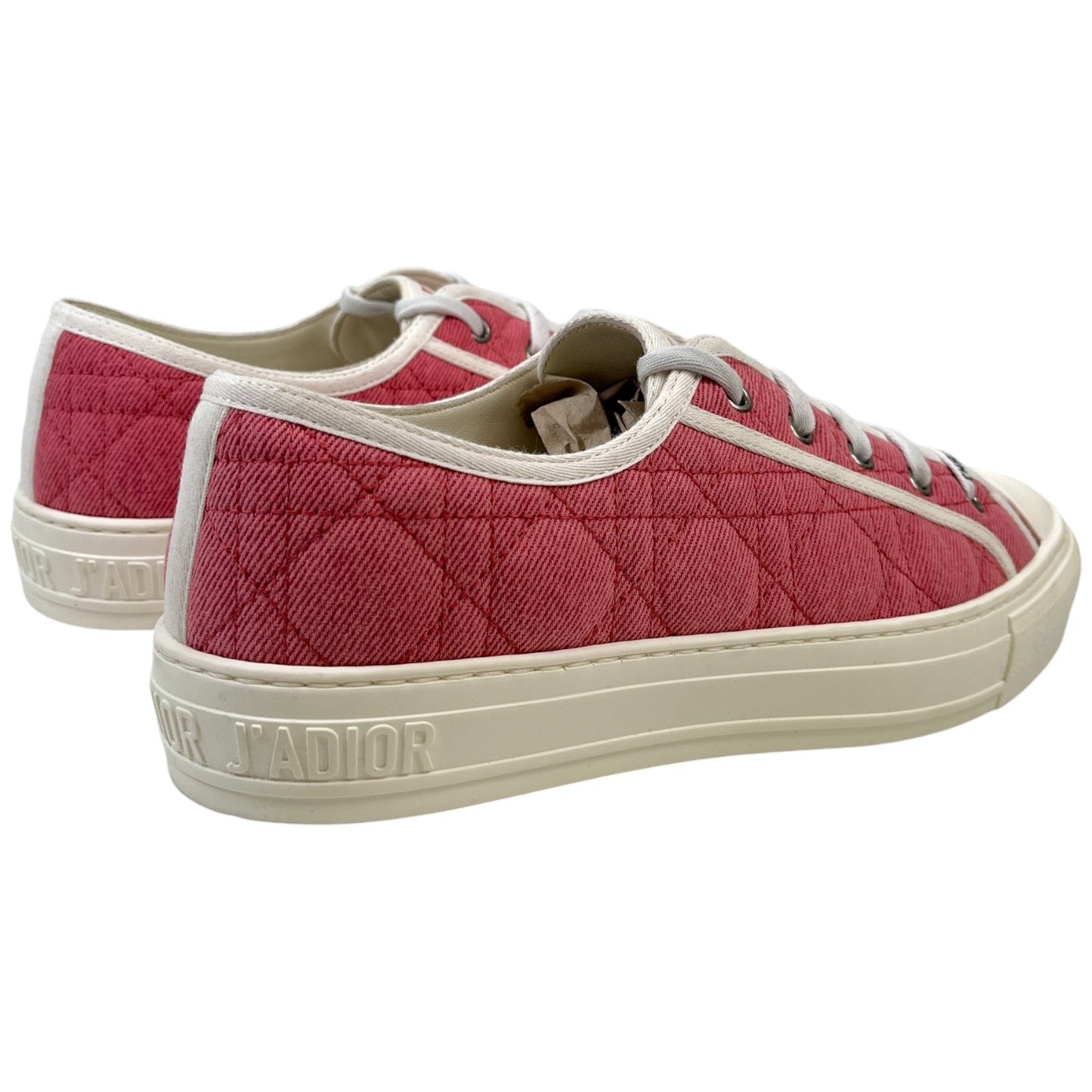 Women's Walk'N'Dior Cloth Low Trainers Pink Size EU 41 / UK 8