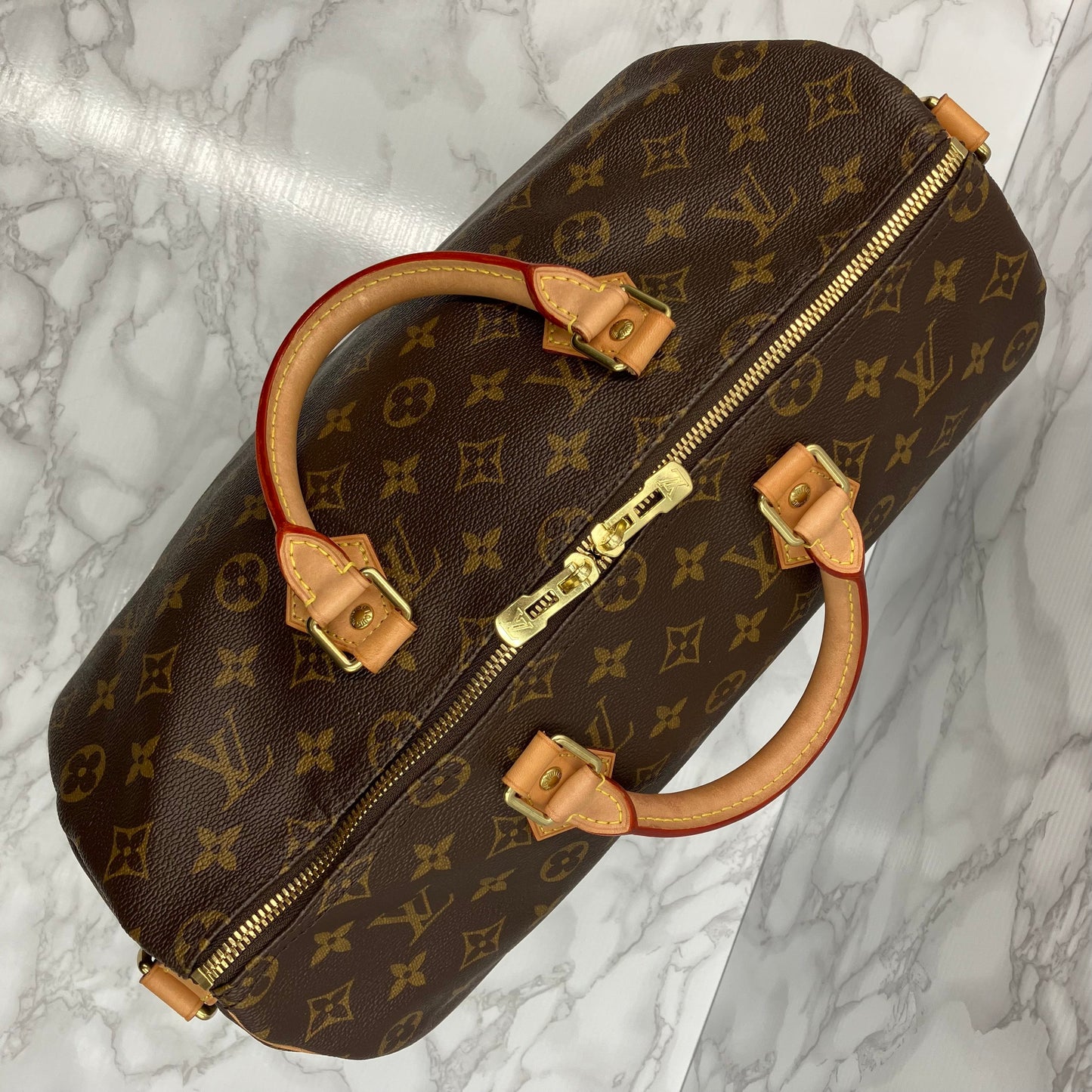 LOUIS VUITTON Speedy 35 monogram Shoulder bag handbag