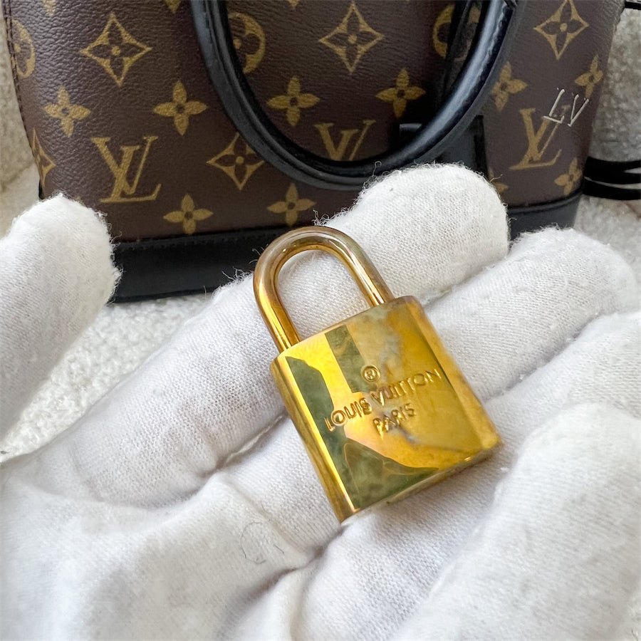 LV Alma BB World Tour in Monogram Canvas and Black Leather GHW