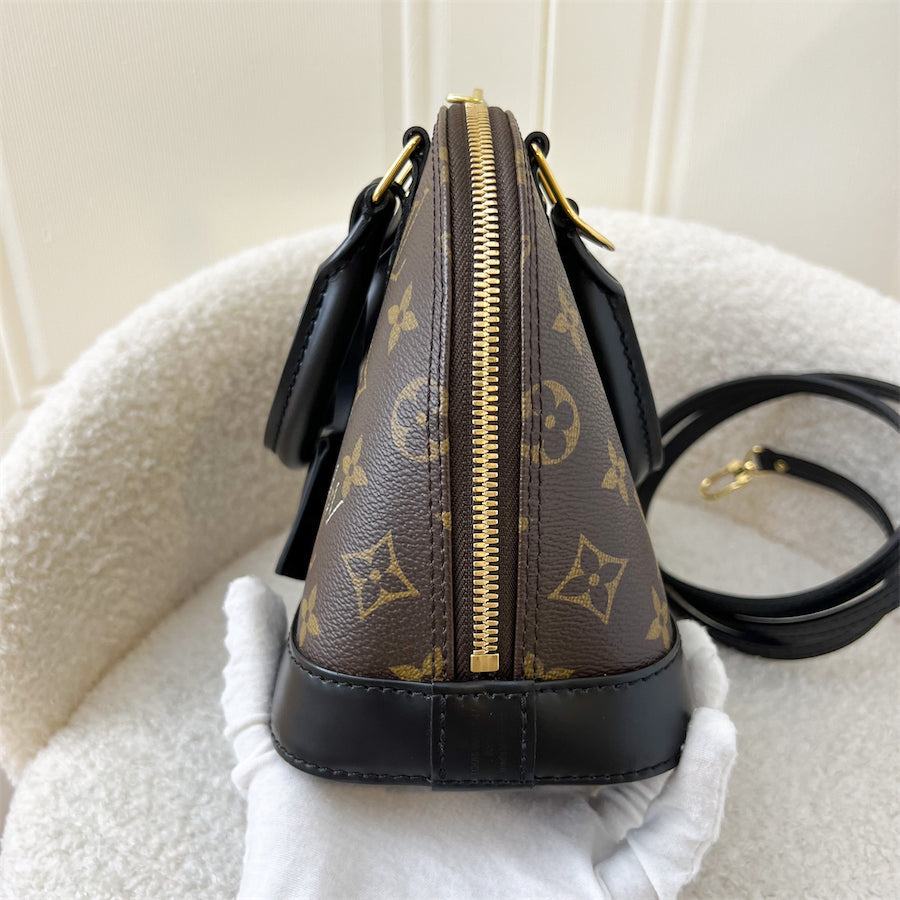 LV Alma BB World Tour in Monogram Canvas and Black Leather GHW