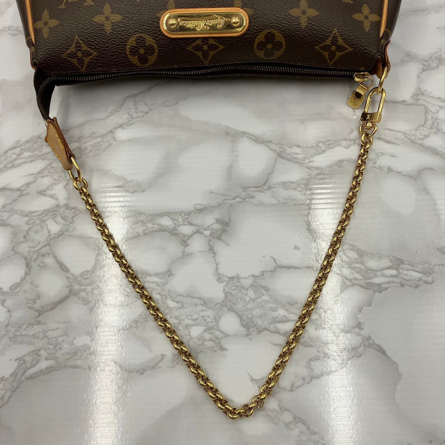LOUIS VUITTON Monogram Eva Shoulder bag