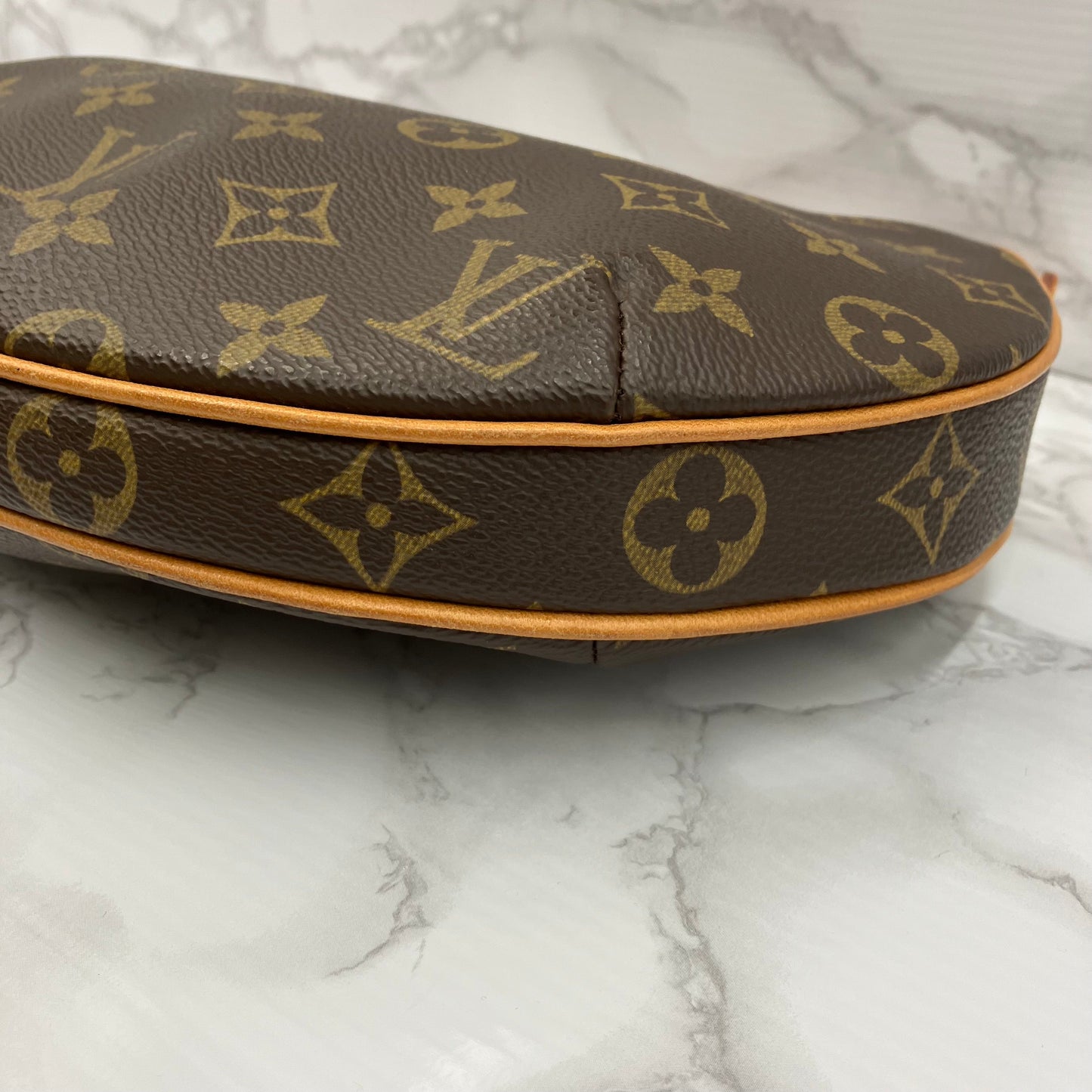 LOUIS VUITTON Monogram croissant PM shoulder bag