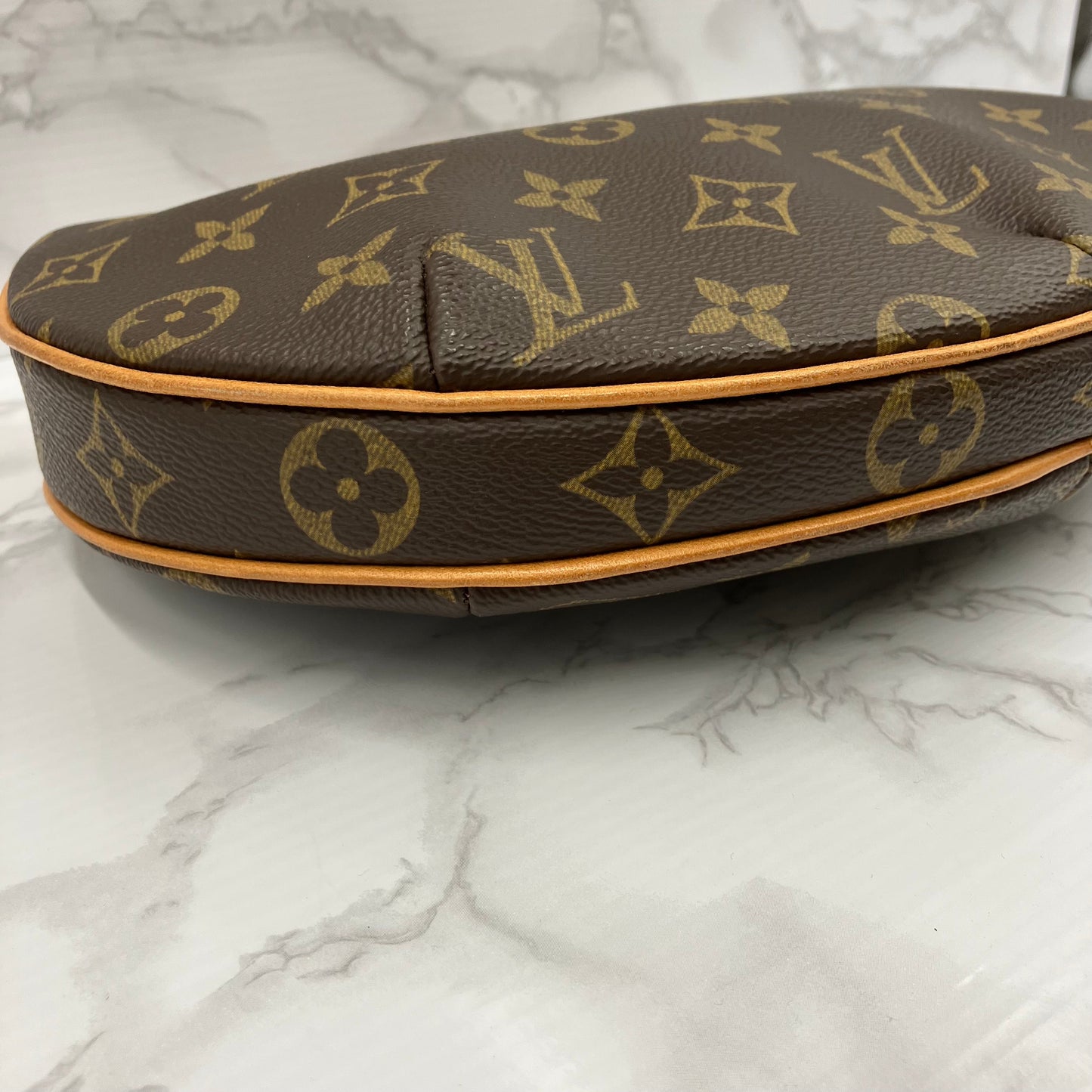 LOUIS VUITTON Monogram croissant PM shoulder bag