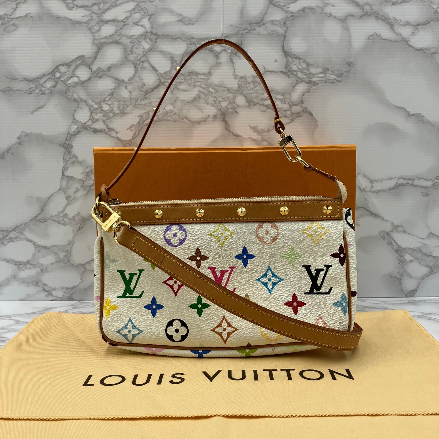 LOUIS VUITTON Multicolor Axepo Shoulder Bag