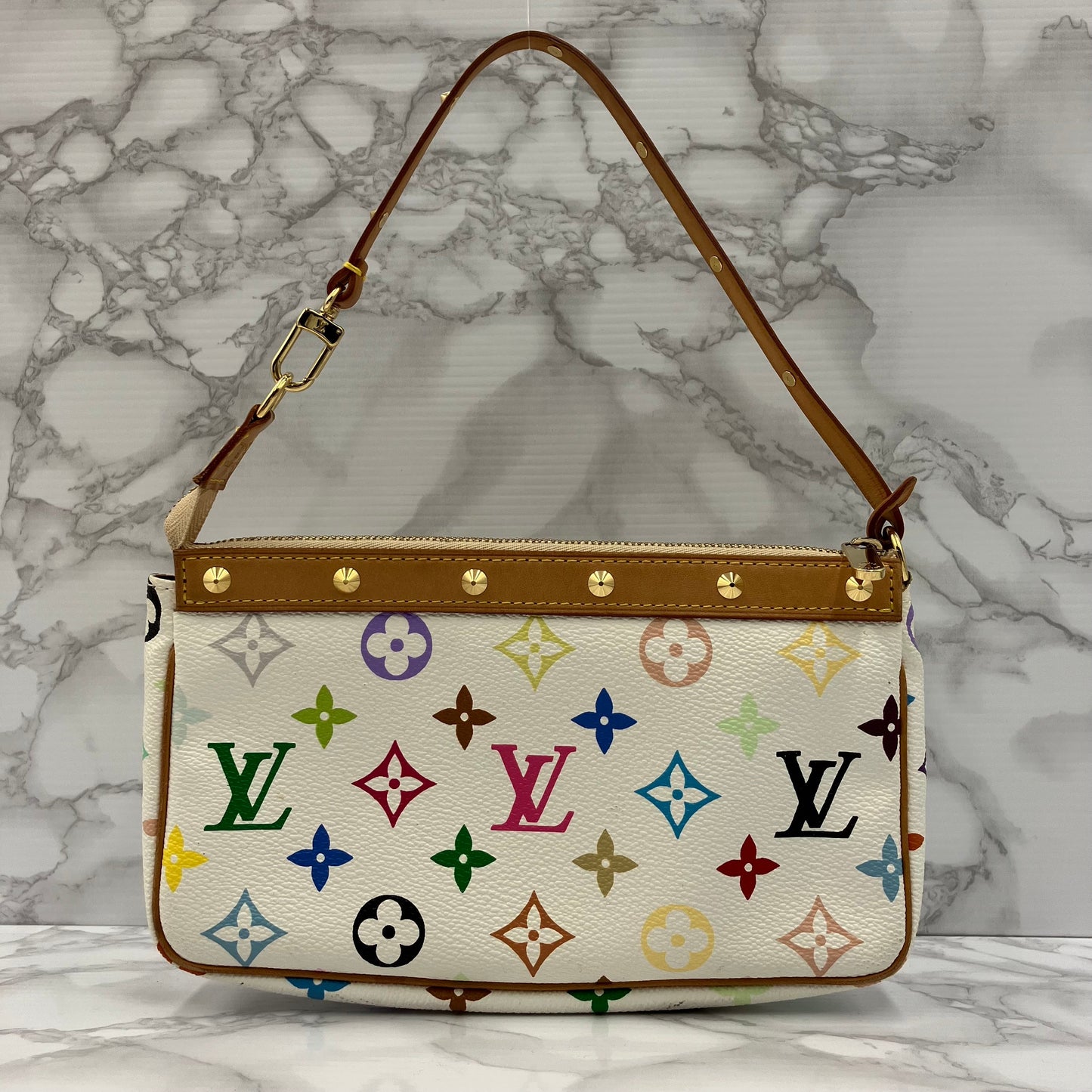 LOUIS VUITTON Multicolor Axepo Shoulder Bag