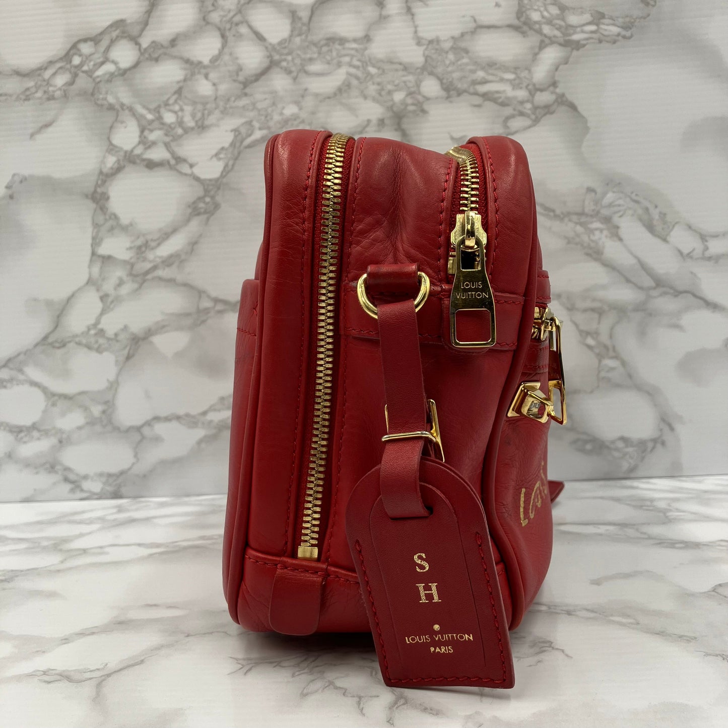 LOUIS VUITTON Pernam Line Takeoff Shoulder Bag