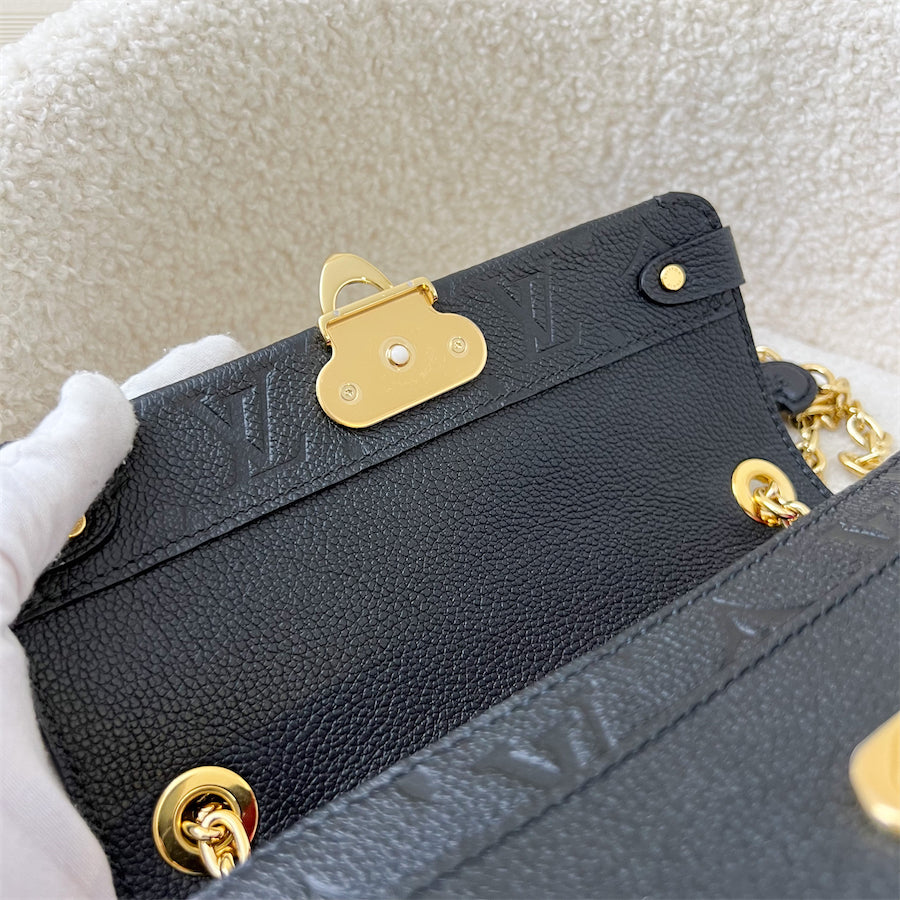 LV Vavin BB in Embossed Black Empreinte Leather and GHW