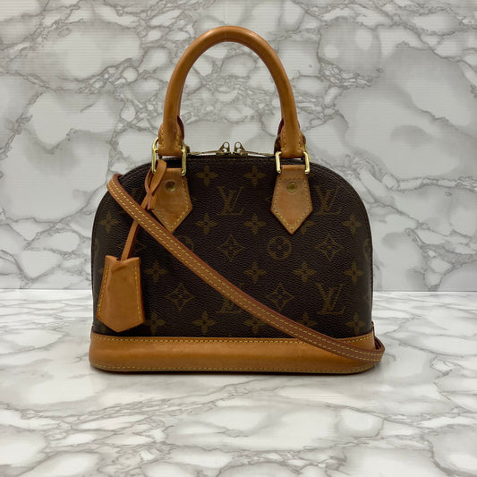 LOUIS VUITTON monogram Alma BB shoulder bag