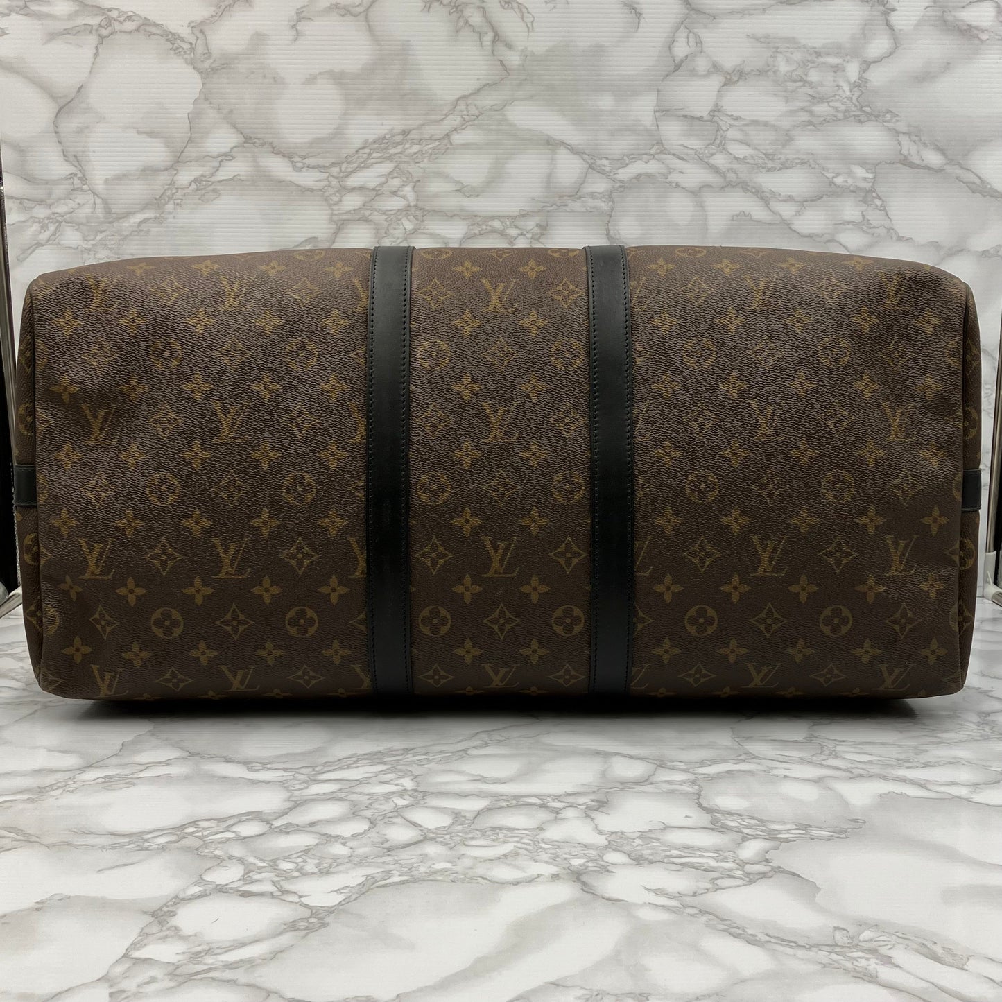 LOUIS VUITTON Keypole 55 Macassar Bandoliere