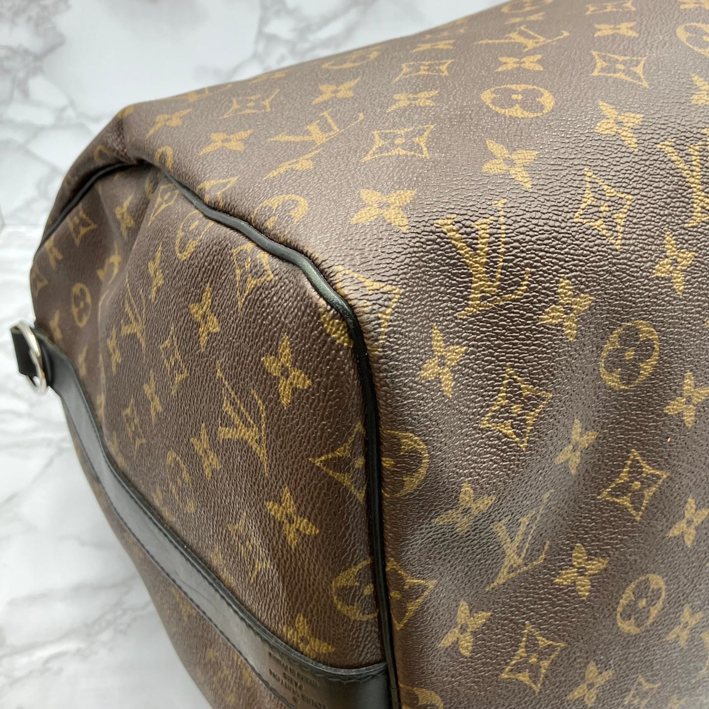 LOUIS VUITTON Keypole 55 Macassar Bandoliere