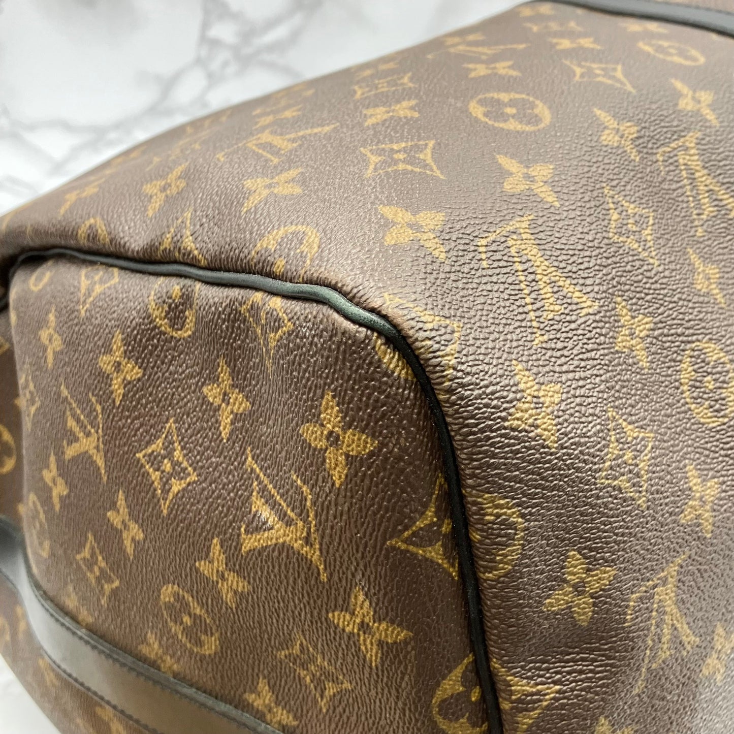 LOUIS VUITTON Keypole 55 Macassar Bandoliere
