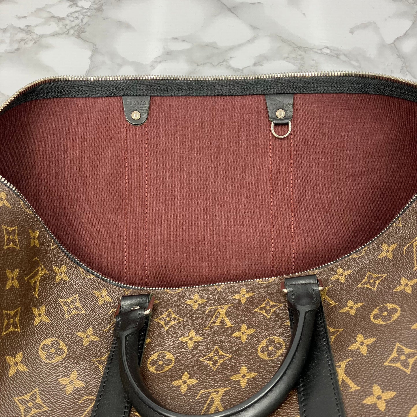 LOUIS VUITTON Keypole 55 Macassar Bandoliere