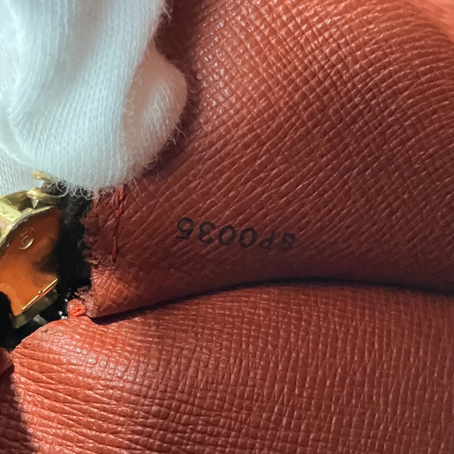 LOUIS VUITTON Damier Papillon 30