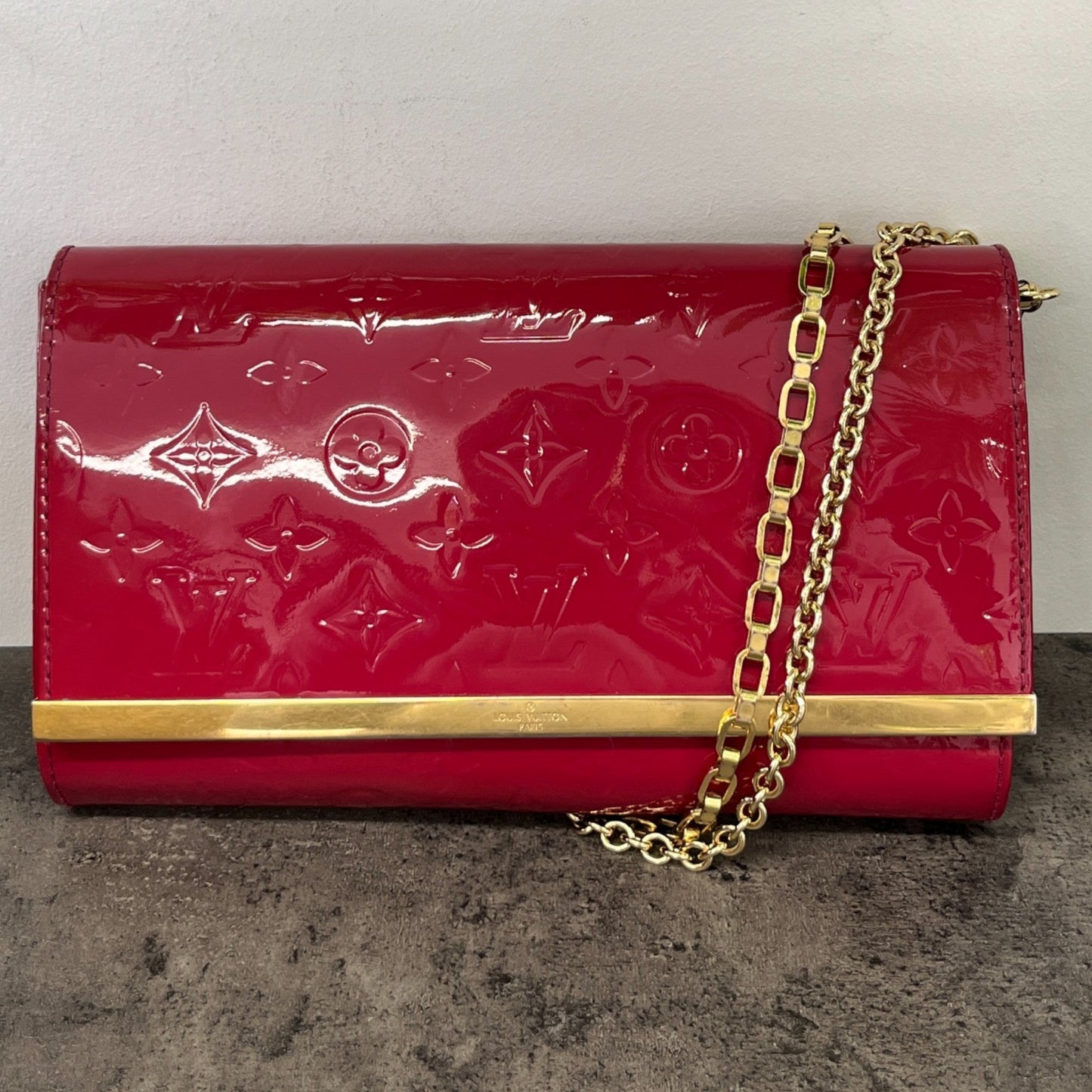 Women's Monogram Vernis Ana Bag Red