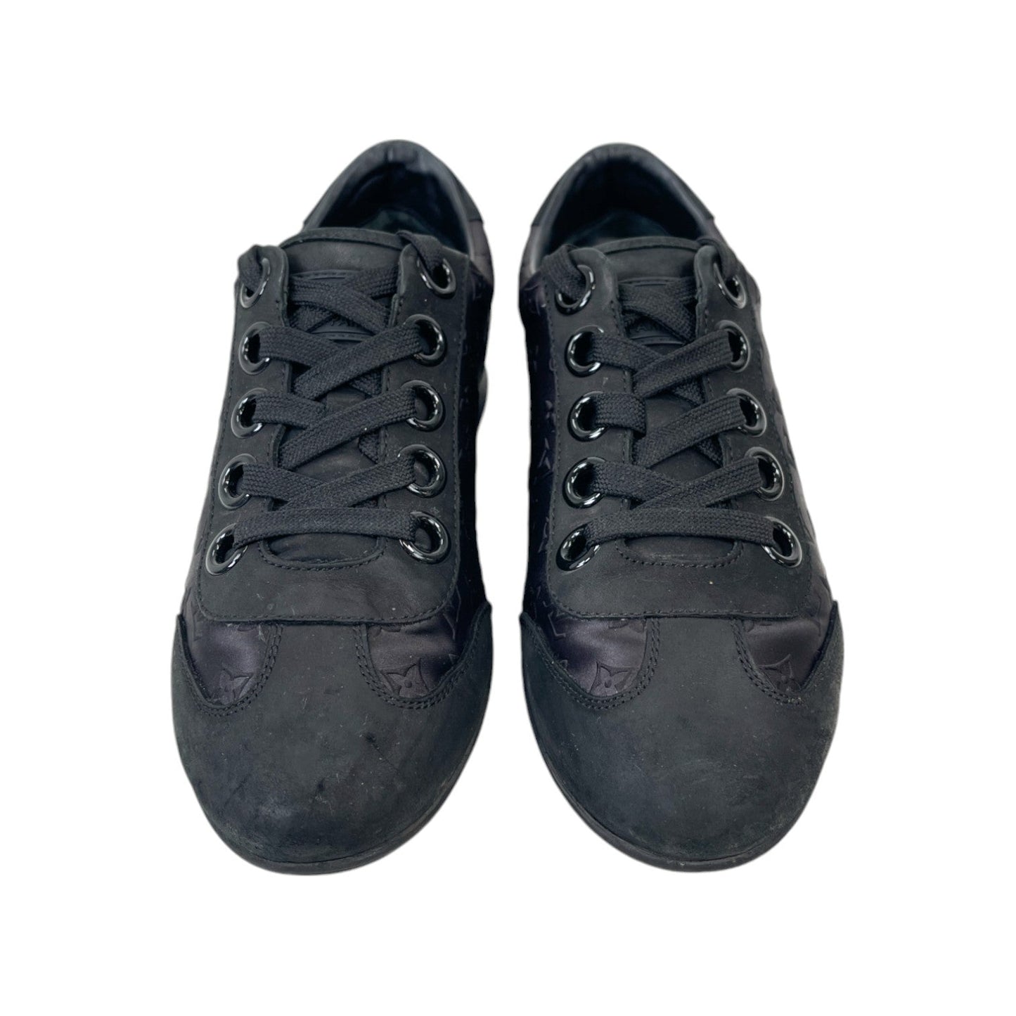 Women's Monogram Low Trainers Black Size EU 36 / UK 3