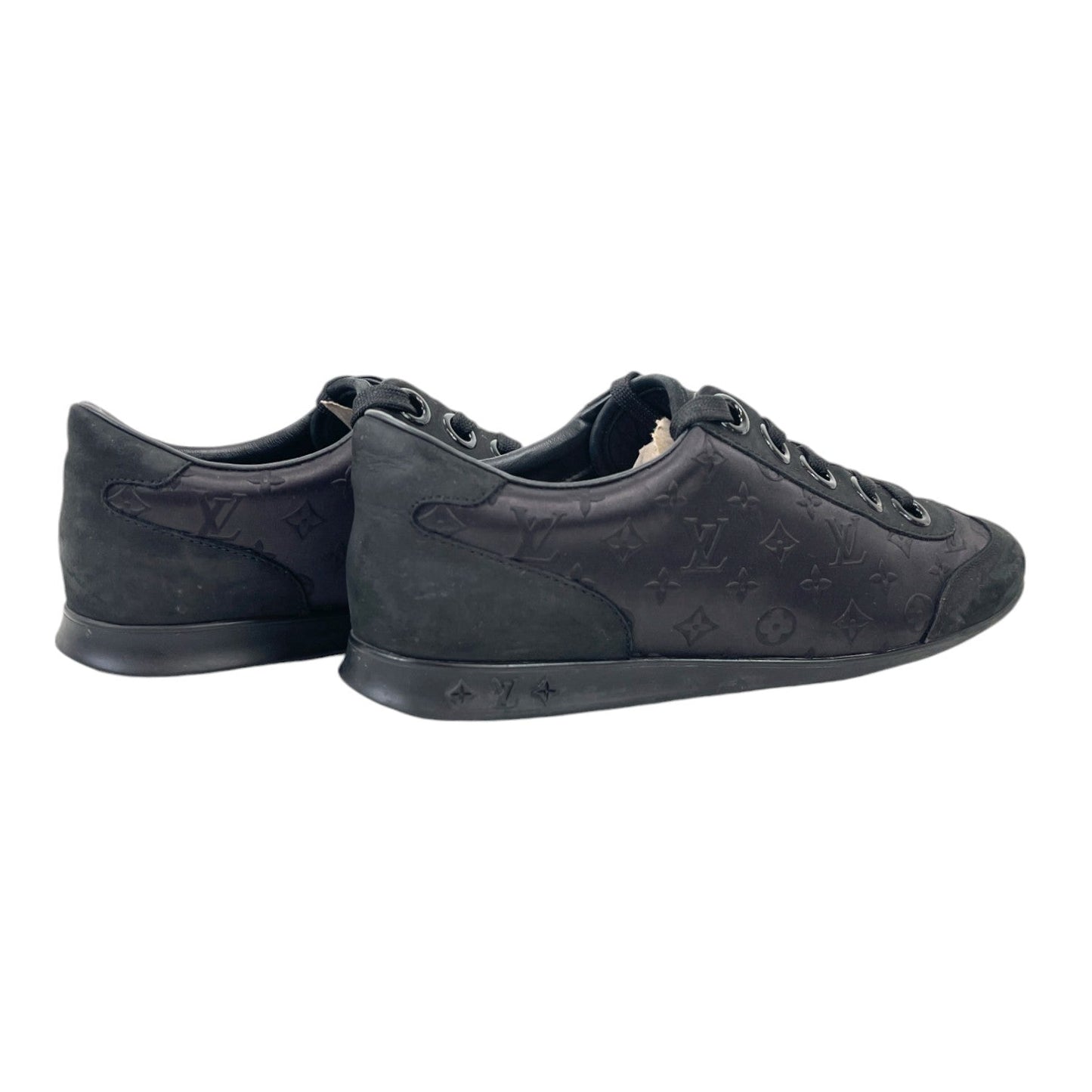 Women's Monogram Low Trainers Black Size EU 36 / UK 3