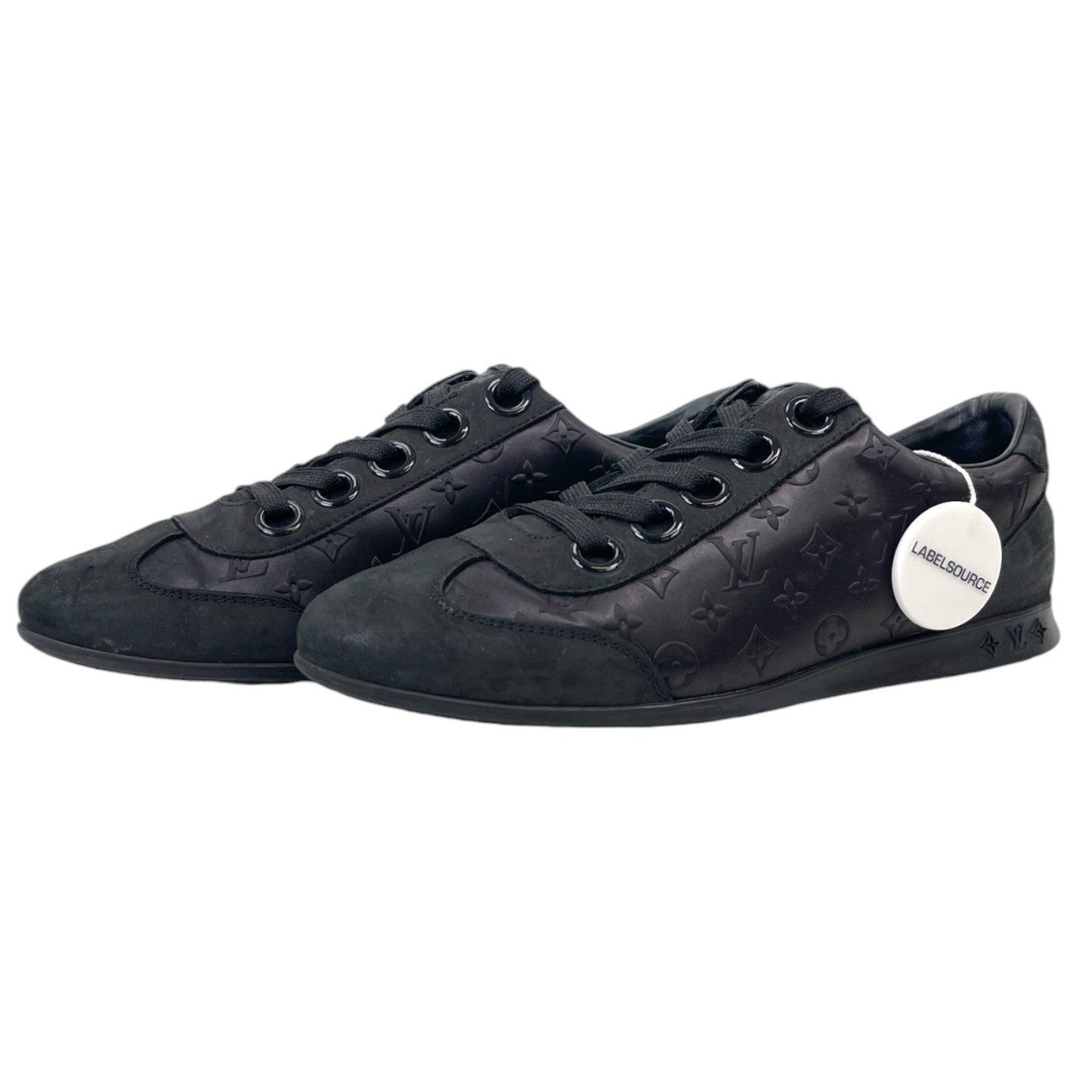 Women's Monogram Low Trainers Black Size EU 36 / UK 3