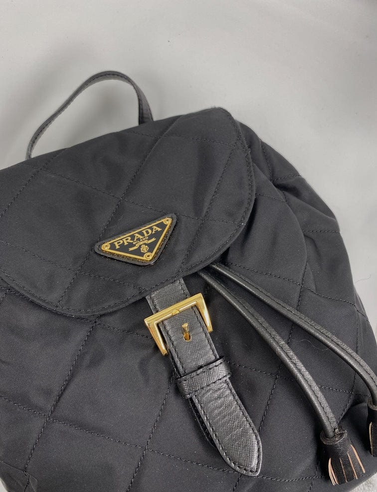 Prada Quilted Nylon Backpack