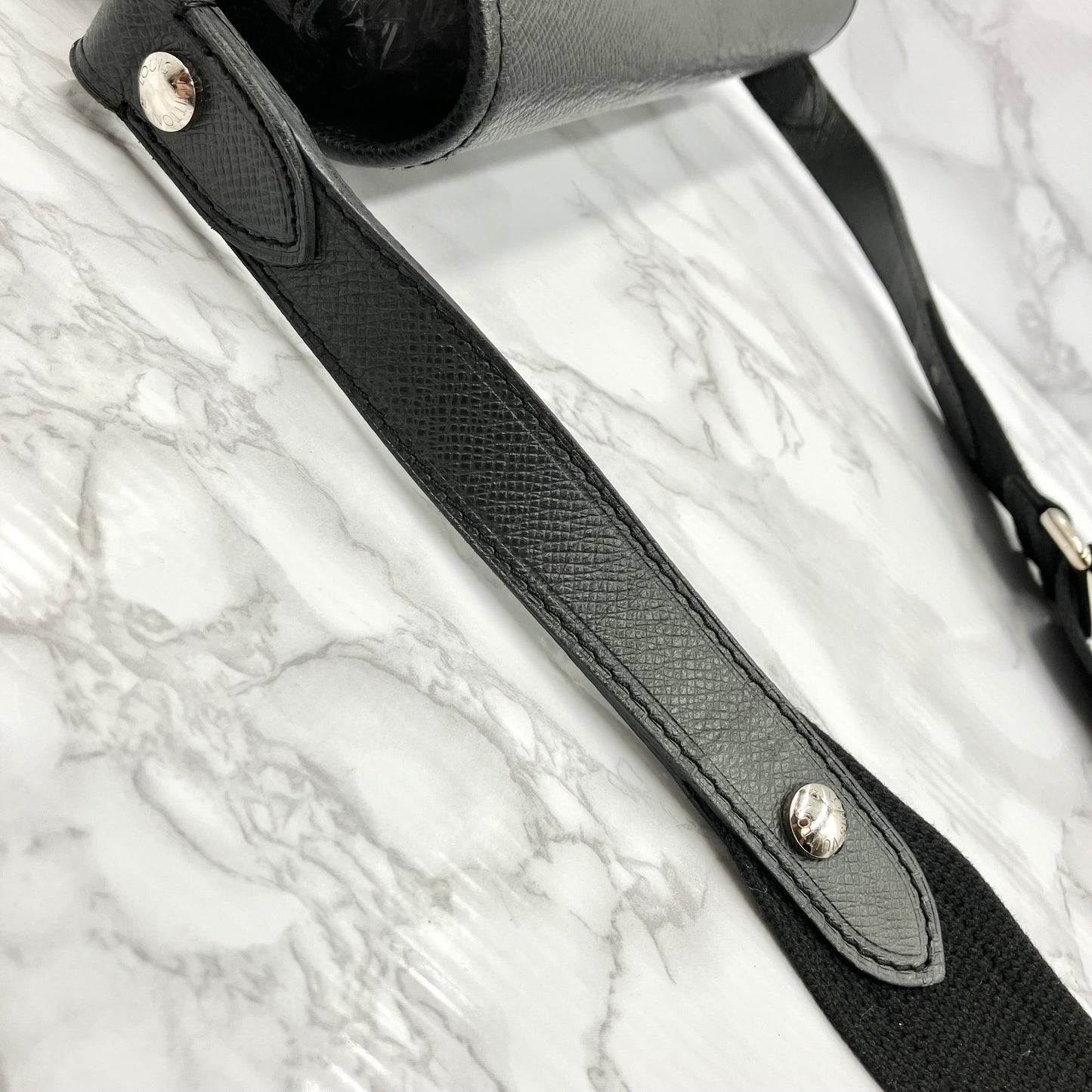 LOUIS VUITTON Taiga Andrei Shoulder Bag