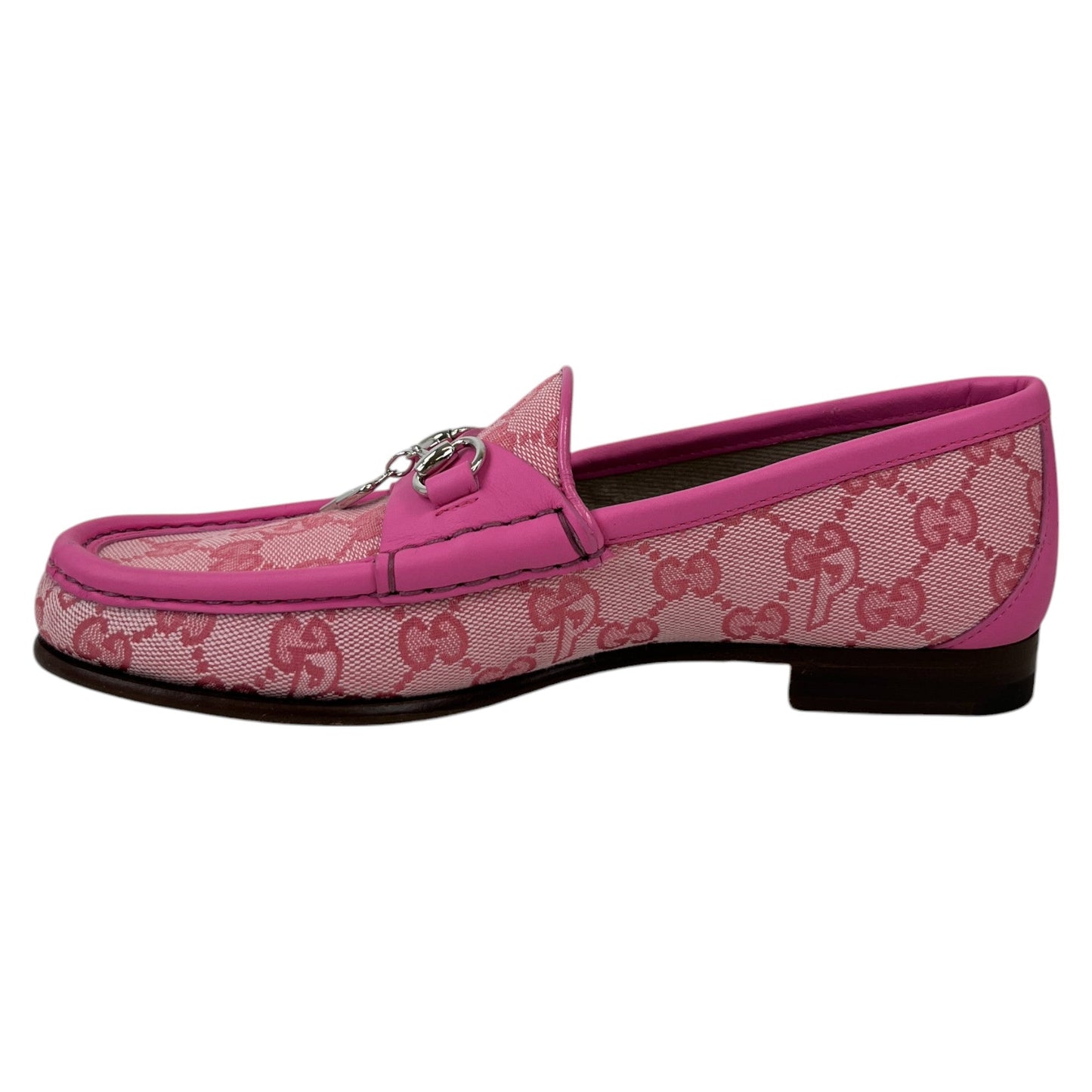 Women's X Palace Gg Supreme Loafers Pink Size EU 35.5 / UK 2.5