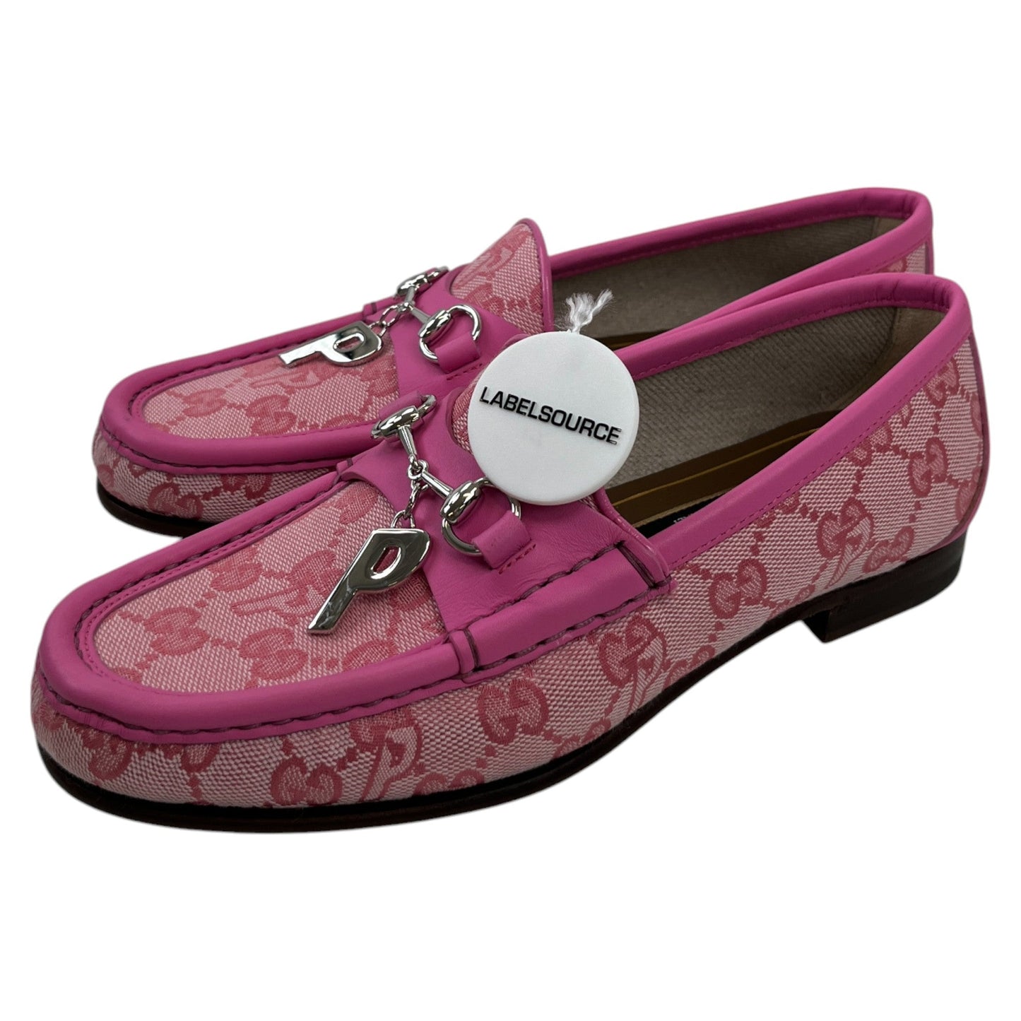 Women's X Palace Gg Supreme Loafers Pink Size EU 35.5 / UK 2.5