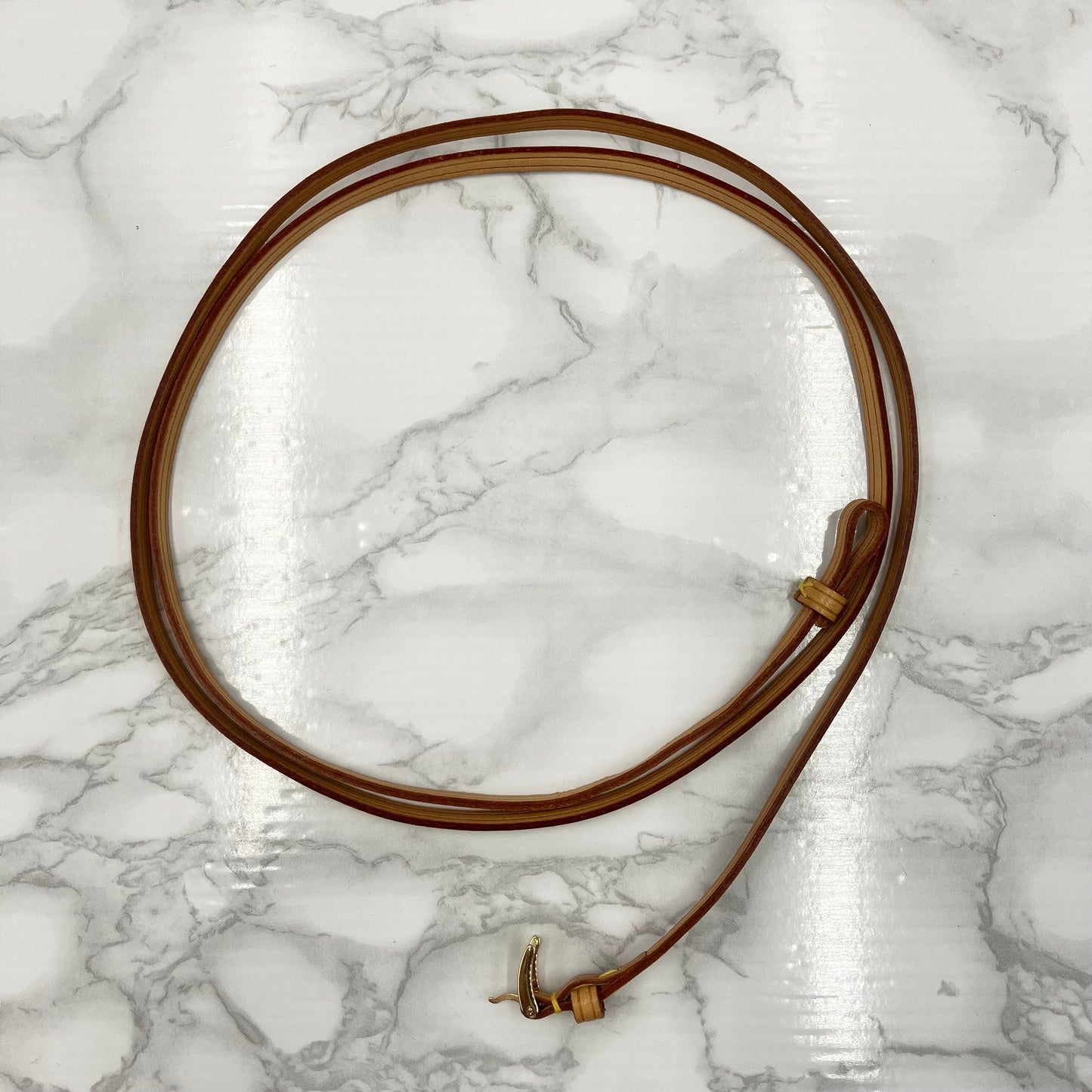 LOUIS VUITTON BACCHETTA leather Slim Strap