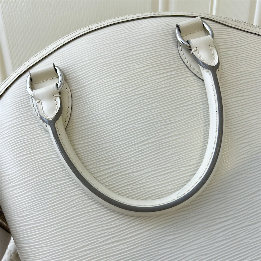 LV Vintage Lockit in Ivory Epi Leather SHW