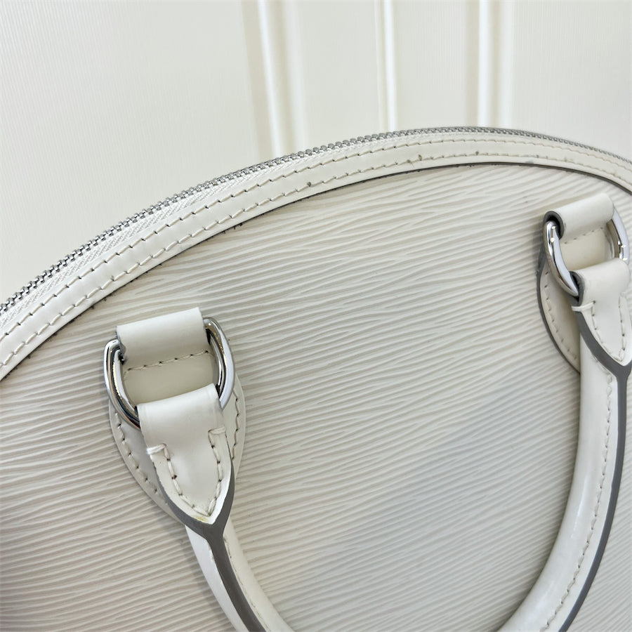 LV Vintage Lockit in Ivory Epi Leather SHW