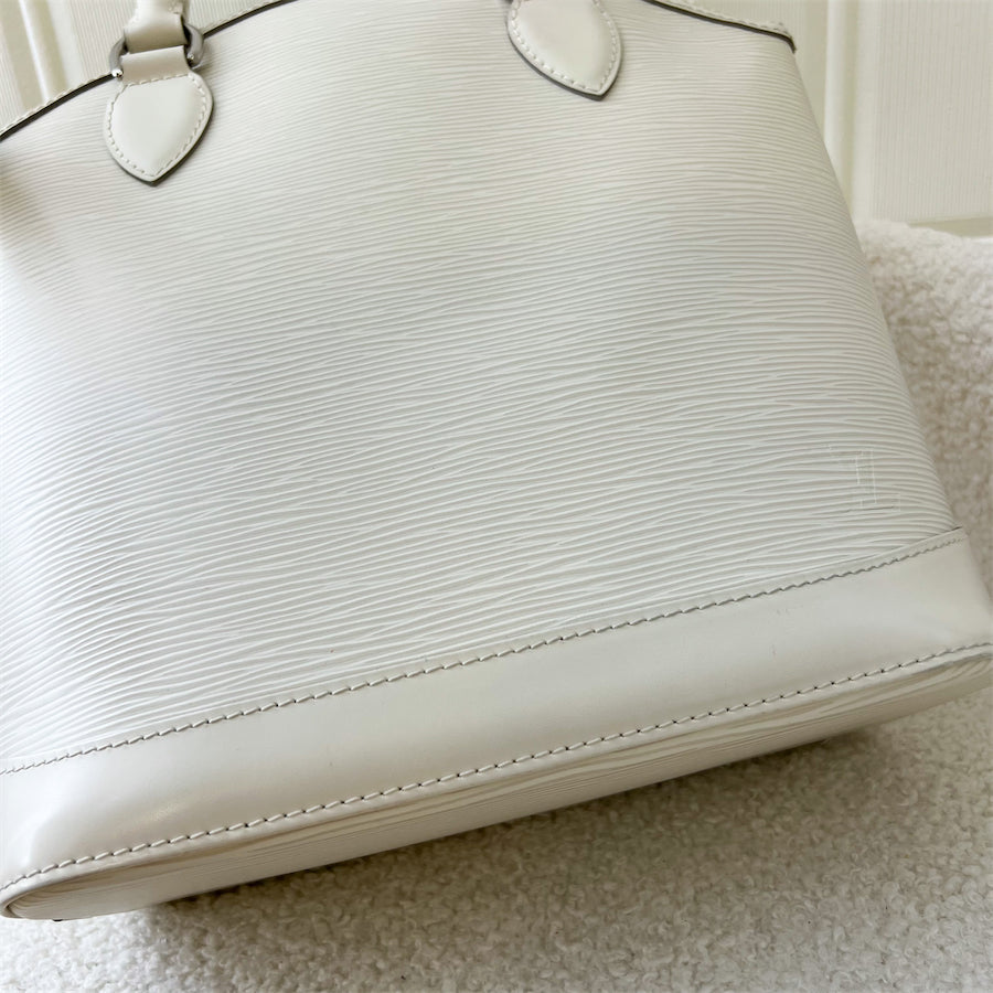 LV Vintage Lockit in Ivory Epi Leather SHW