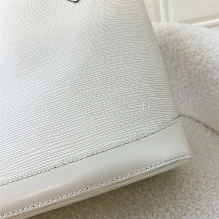 LV Vintage Lockit in Ivory Epi Leather SHW