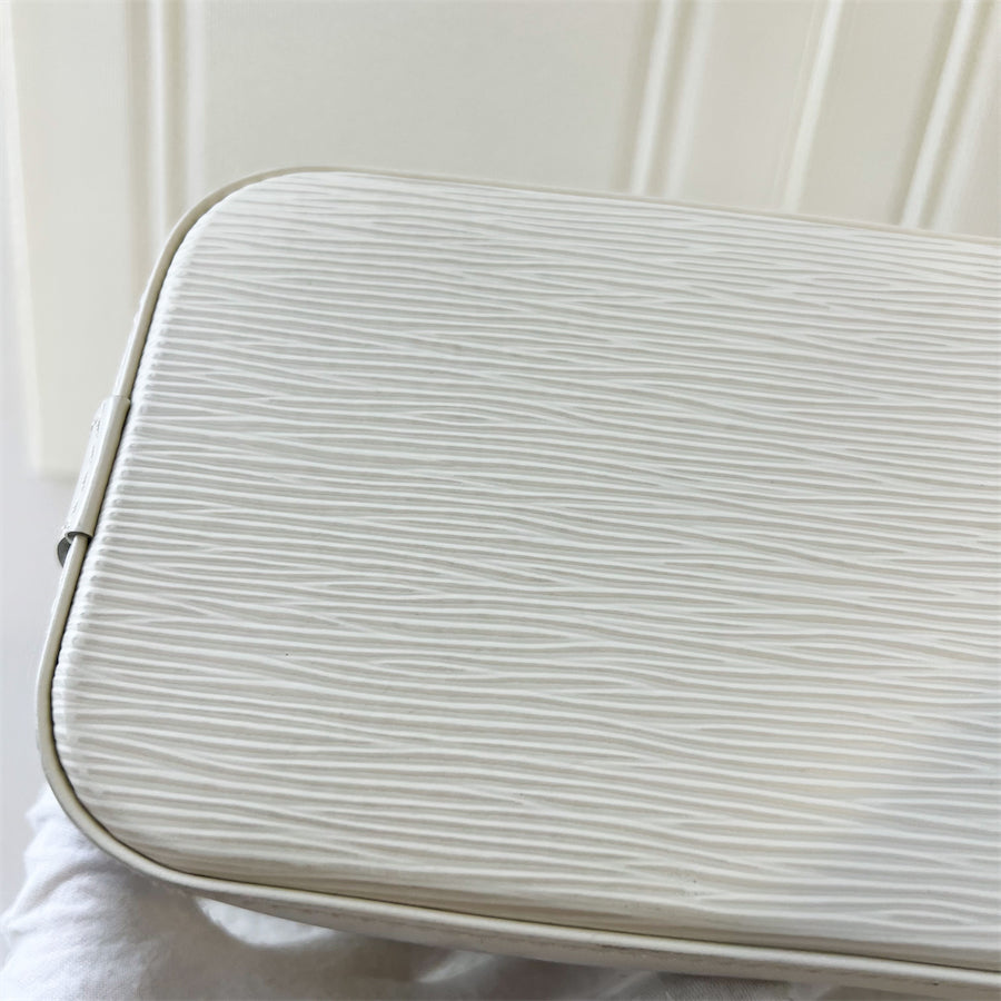LV Vintage Lockit in Ivory Epi Leather SHW