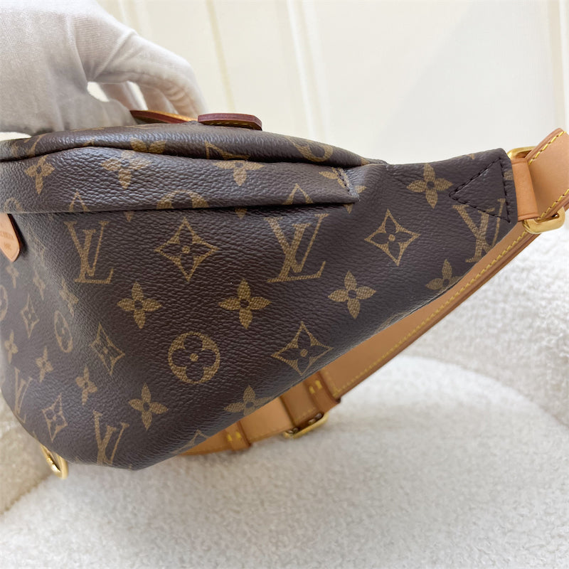 LV Bumbag in Monogram Canvas and GHW
