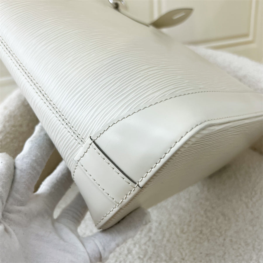 LV Vintage Lockit in Ivory Epi Leather SHW