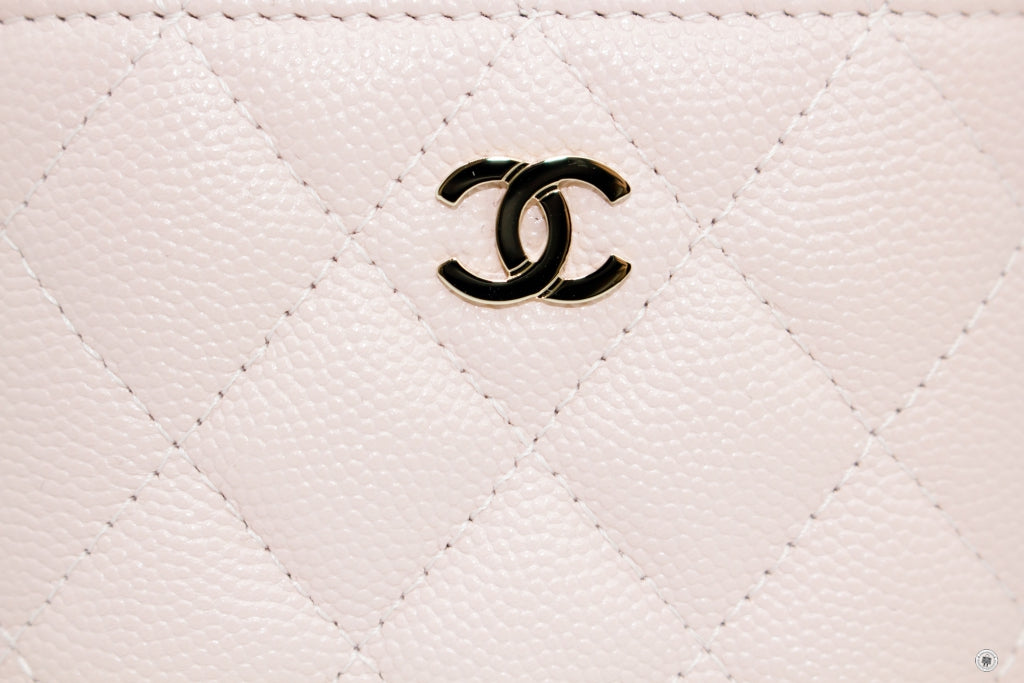 Chanel AP1466Y33352 Small Vanity With Classic Chain Pink / NA116 Caviar Shoulder Bags Pbhw