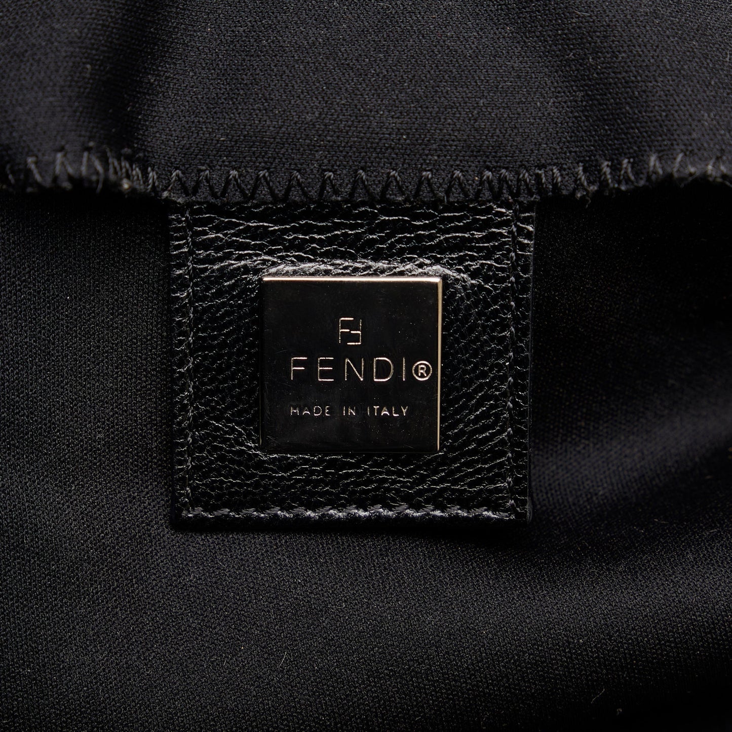 FENDI Neoprene Mamma Forever Shoulder Bag