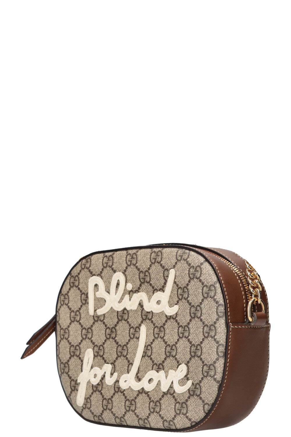 GUCCI Blind For Love Crossbody Bag GG Supreme