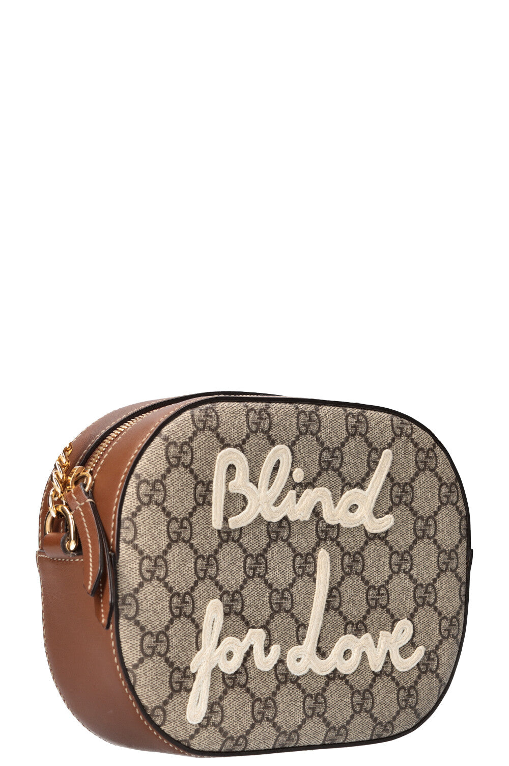 GUCCI Blind For Love Crossbody Bag GG Supreme