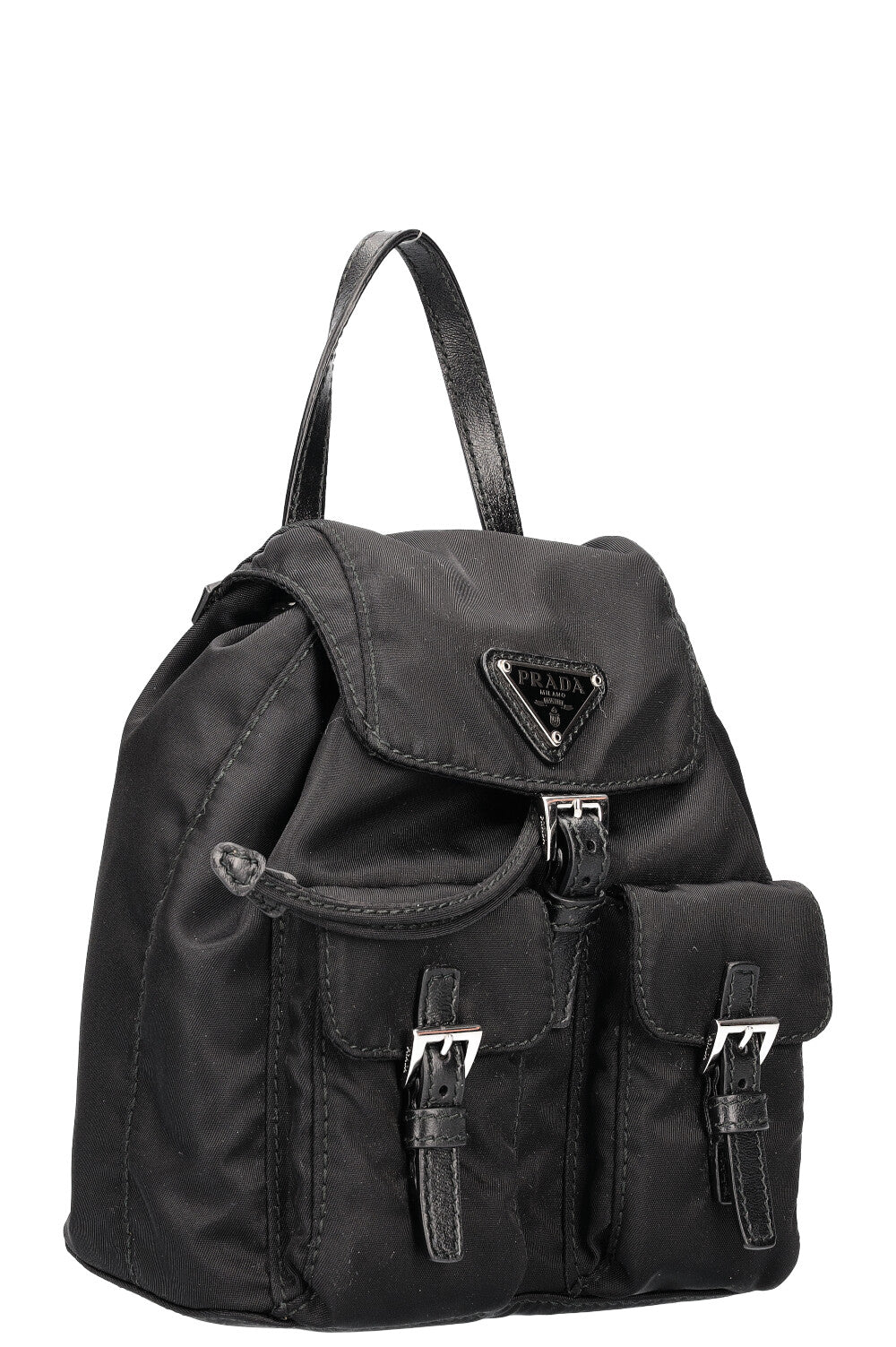 PRADA Mini Nylon Backpack Black